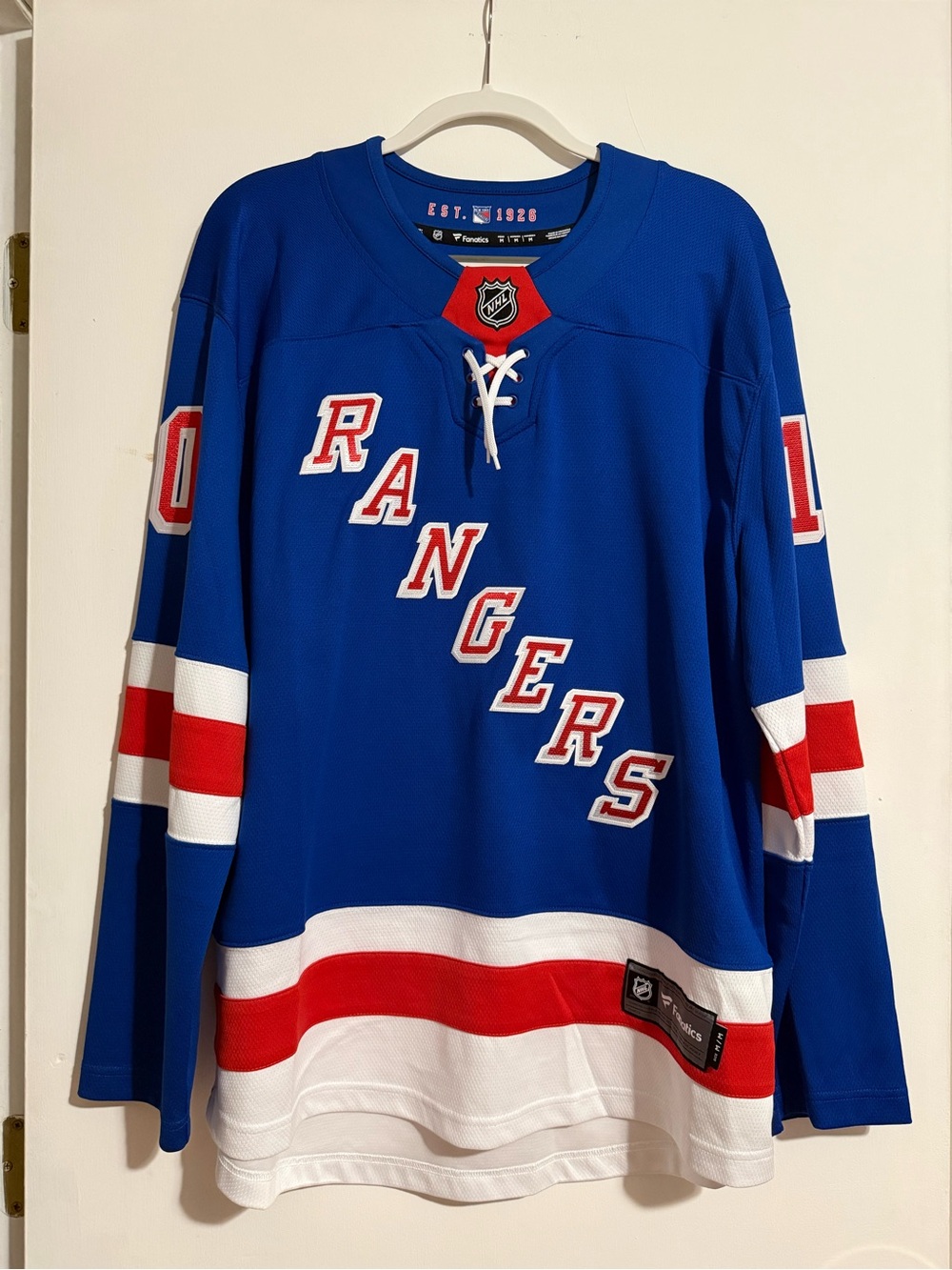 New York Rangers Artemi Panarin #10 Reebok Jersey